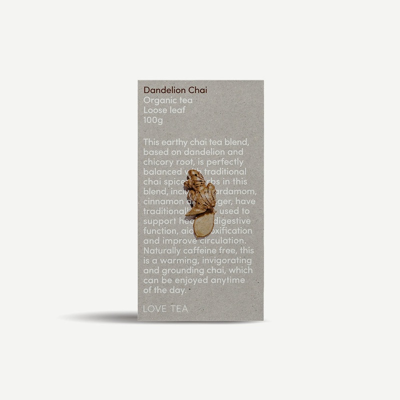 Dandelion Chai Loose Leaf Tea|100g Loose Leaf|500g Loose Leaf
