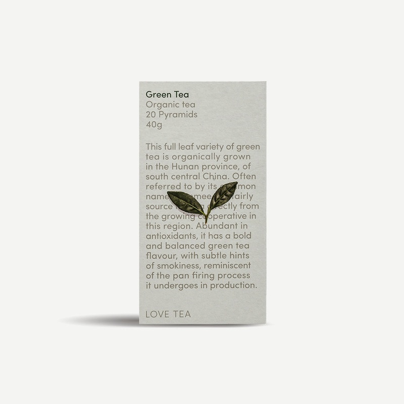 Green Tea Pyramid Tea Bags|20 Pyramids|50 Pyramids