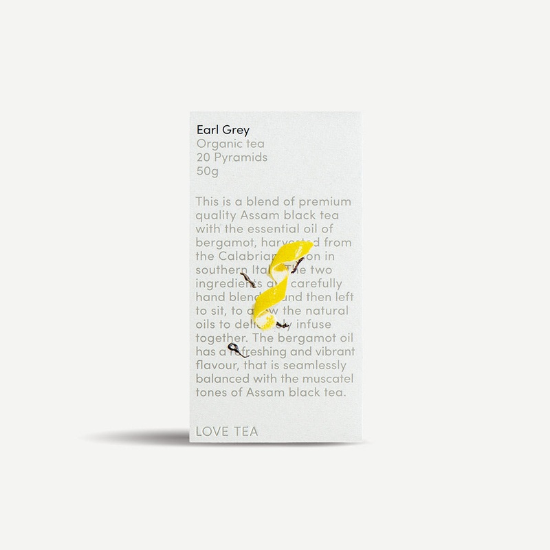 Earl Grey Pyramid Tea Bags|20 Pyramids