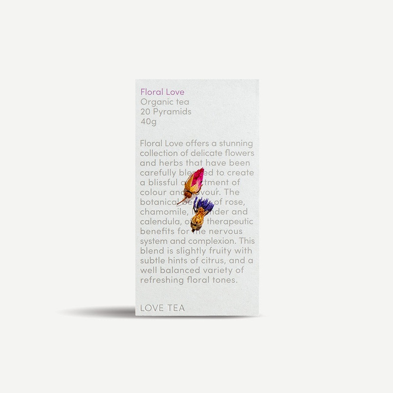 Floral Love Pyramid Tea Bags|20 Pyramids