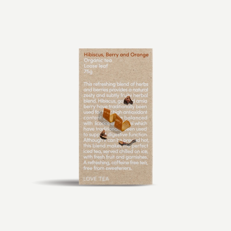 Hibiscus Berry and Orange Loose Leaf Tea