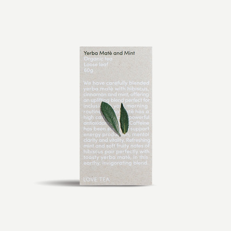 Yerba Mat and Mint Loose Leaf Tea