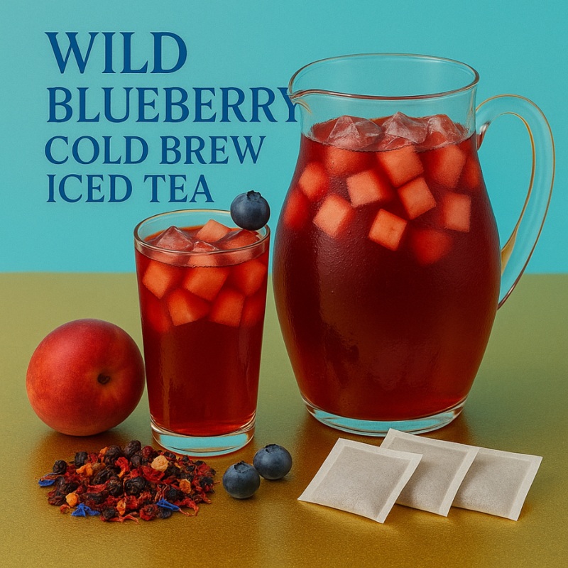 WILD BLUEBERRY COLD BREW ICED TEA