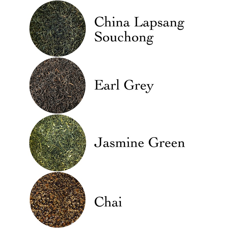 Bon Apptit|1oz of each tea, total 4oz in set