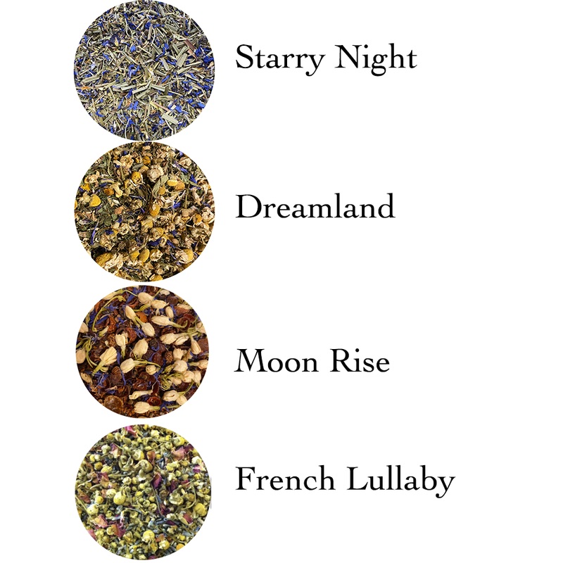 Blue Moon|1oz of each tea for a total of 4oz