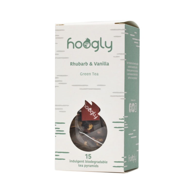 Rhubarb & Vanilla – Green Tea