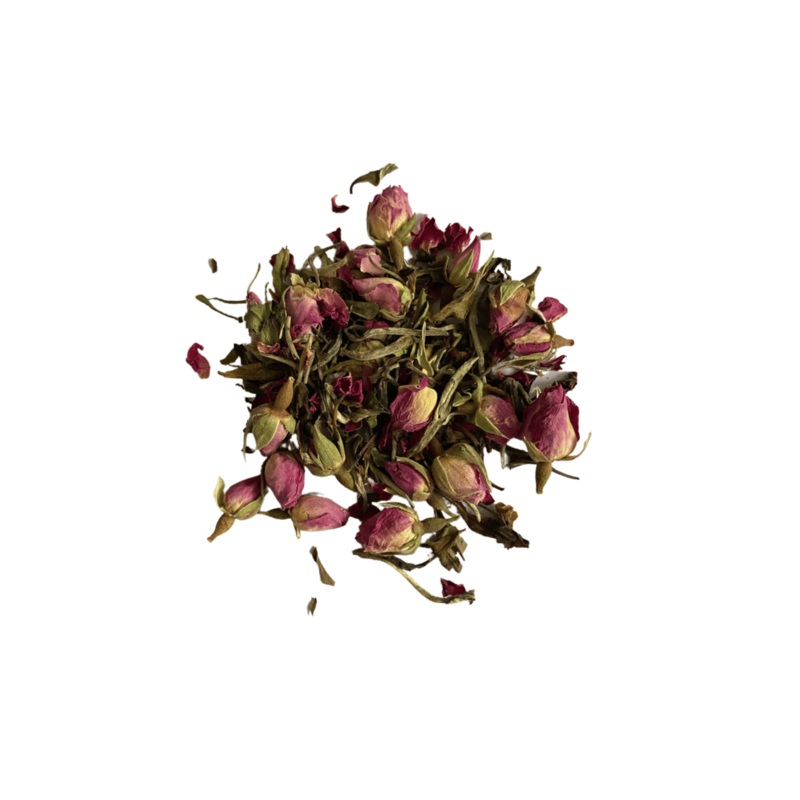 Rose Blush – White Tea – 50g Loose Leaf Pouch