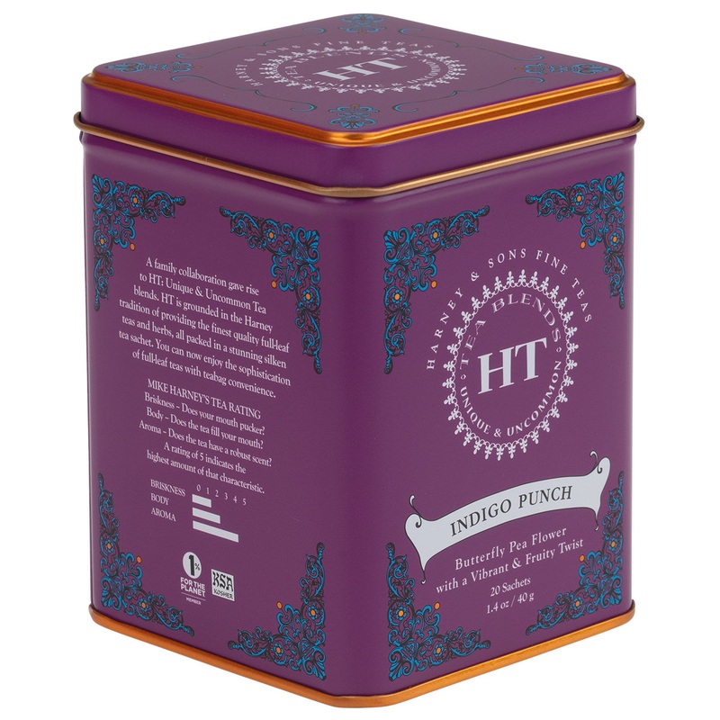 Indigo Punch, HT Tin of 20 Sachets
