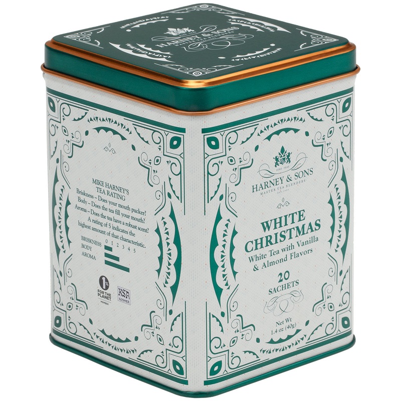 White Christmas Tea, Tin of 20 Sachets