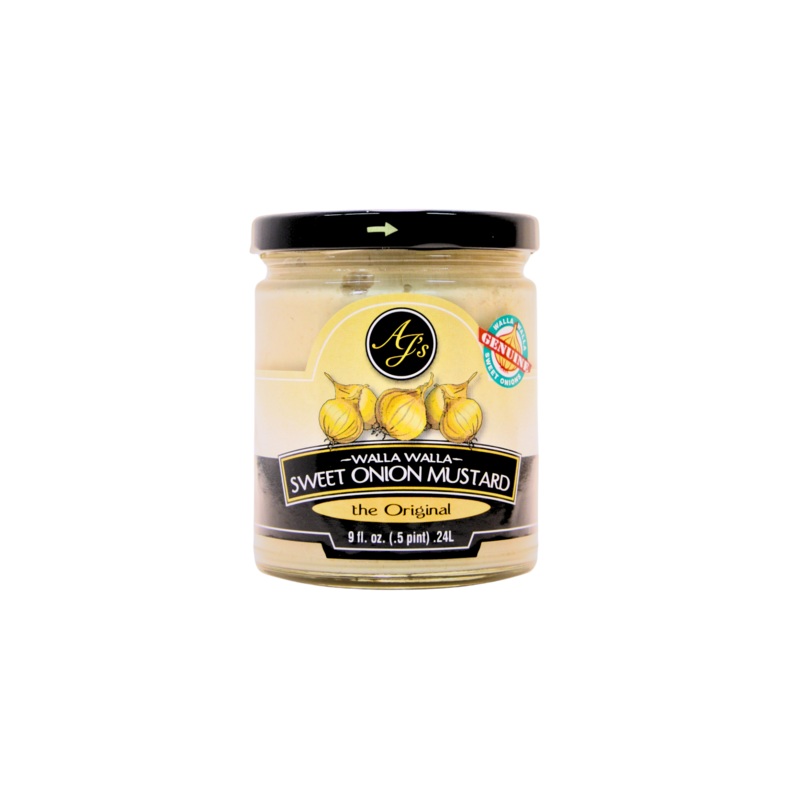 AJ’s – Walla Walla Sweet Onion Mustard the Original 9 oz.