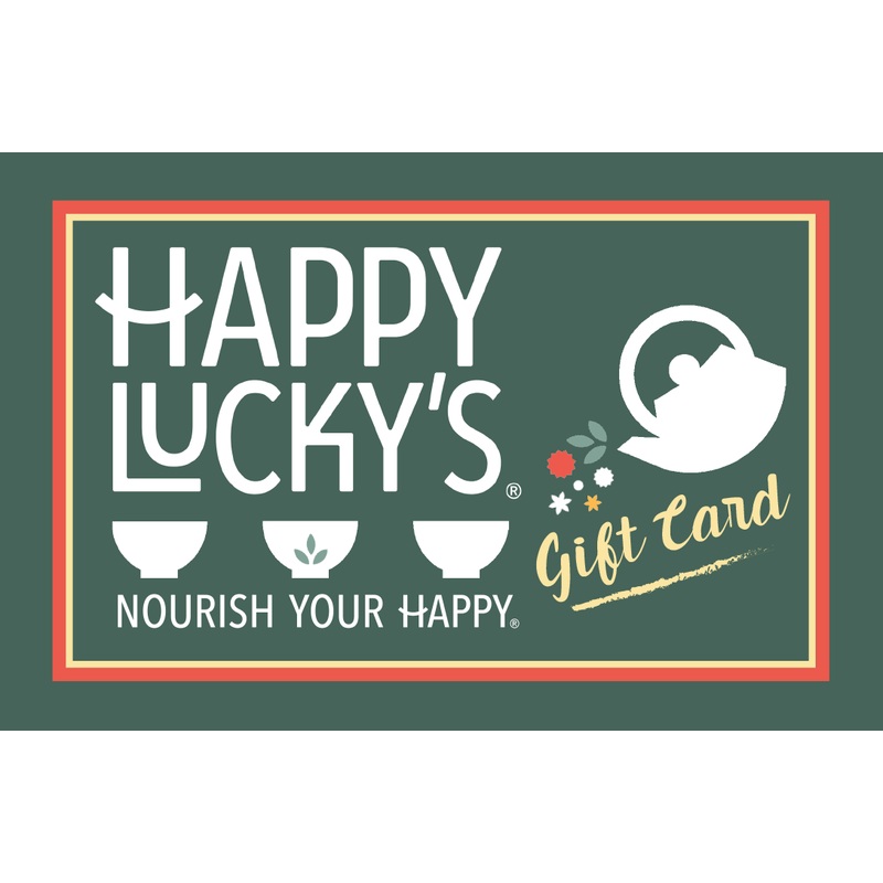 Happy Lucky’s Teahouse gift card