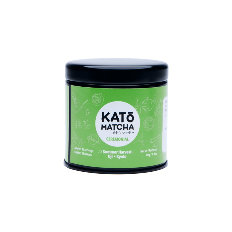 Kato Matcha Summer Harvest|40g tin|Case of 6|250g|1kg