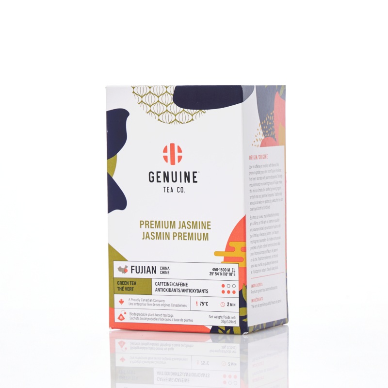 Pyramid Tea Bags – Premium Jasmine Green Tea