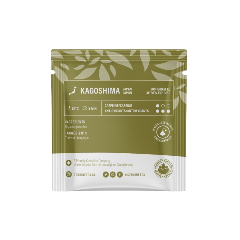 Individually Wrapped – Organic Sencha – 100 Teabags