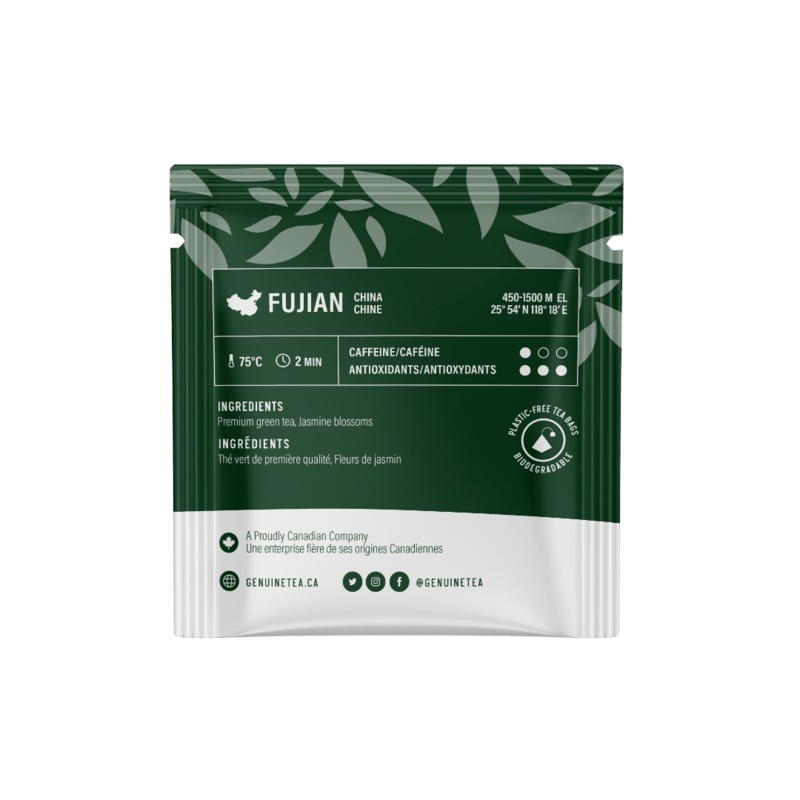 Individually Wrapped – Premium Jasmine – 100 Teabags