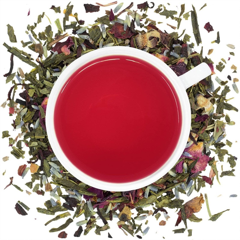 Organic Pink Tea|2 oz Bag (approx. 30 servings)|1/2 lb Bulk Bag (approx. 120 servings)|Sample Bag (approx. 3-5 servings)