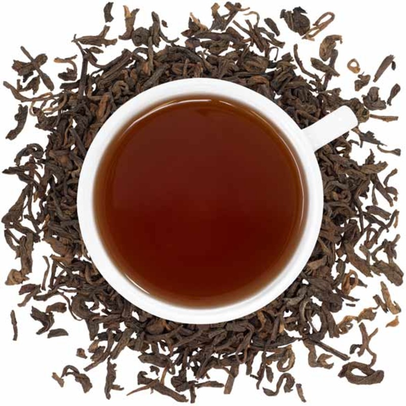 Organic Pu-Erh|2 oz Bag (approx. 30 servings)|1/2 lb Bulk Bag (approx. 120 servings)|Sample Bag (approx. 3-5 servings)