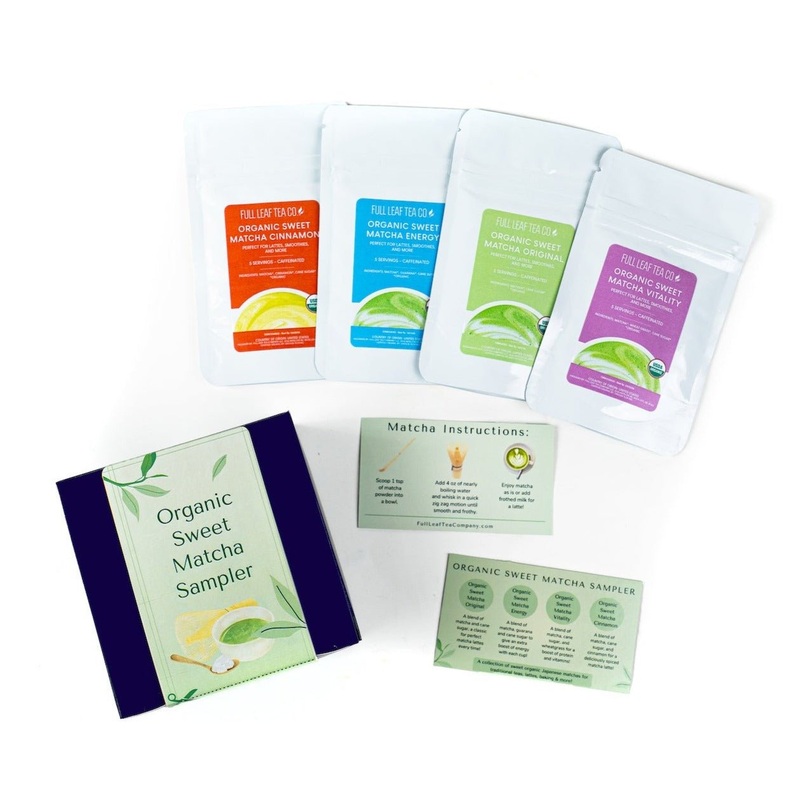 Organic Sweet Matcha Sampler