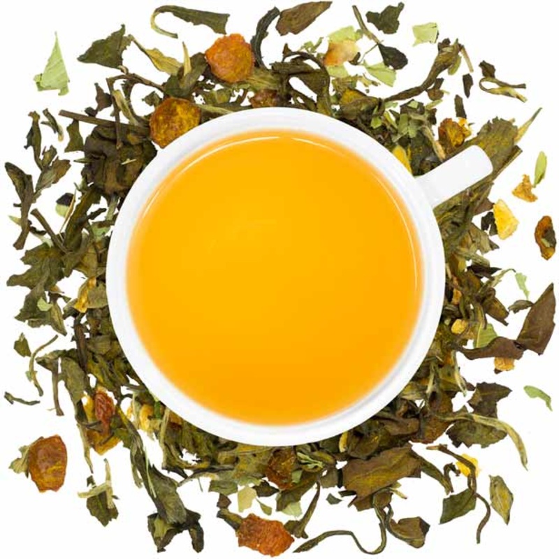Organic Lemon Turmeric Tea|2 oz Bag (approx. 30 servings)|1/2 lb Bulk Bag (approx. 120 servings)|Sample Bag (approx. 3-5 servings)