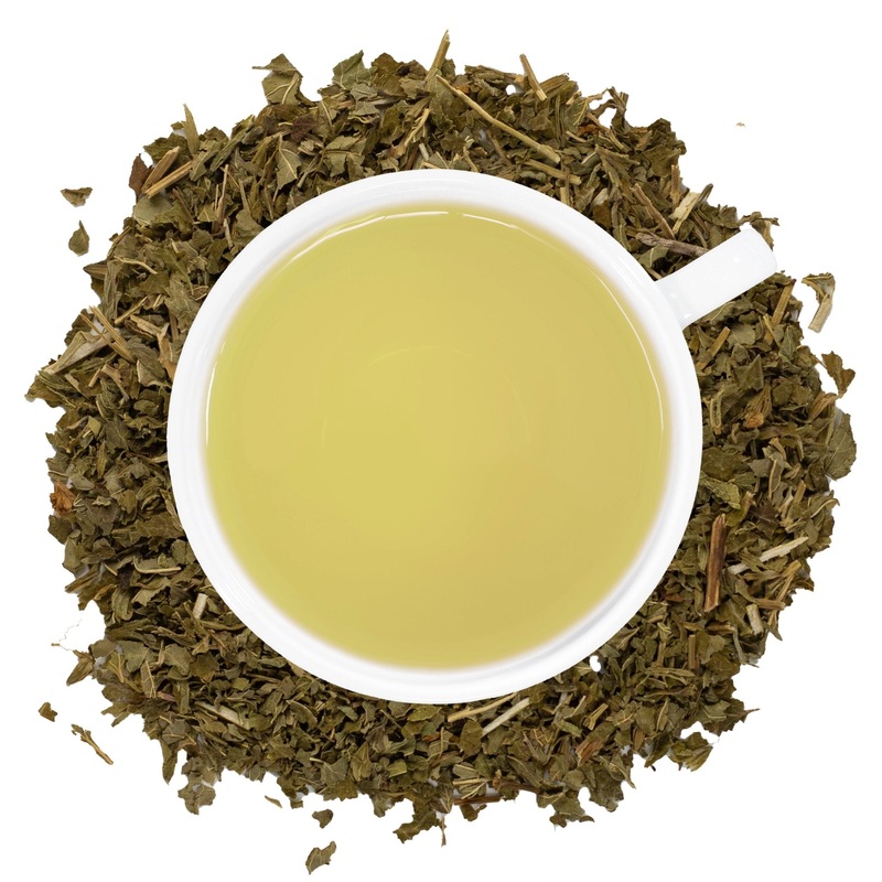 Organic Lemon Balm|1 oz Bag (approx. 15 servings)|4 oz Bulk Bag (approx. 60 servings)|Sample Bag (approx. 3-5 servings)