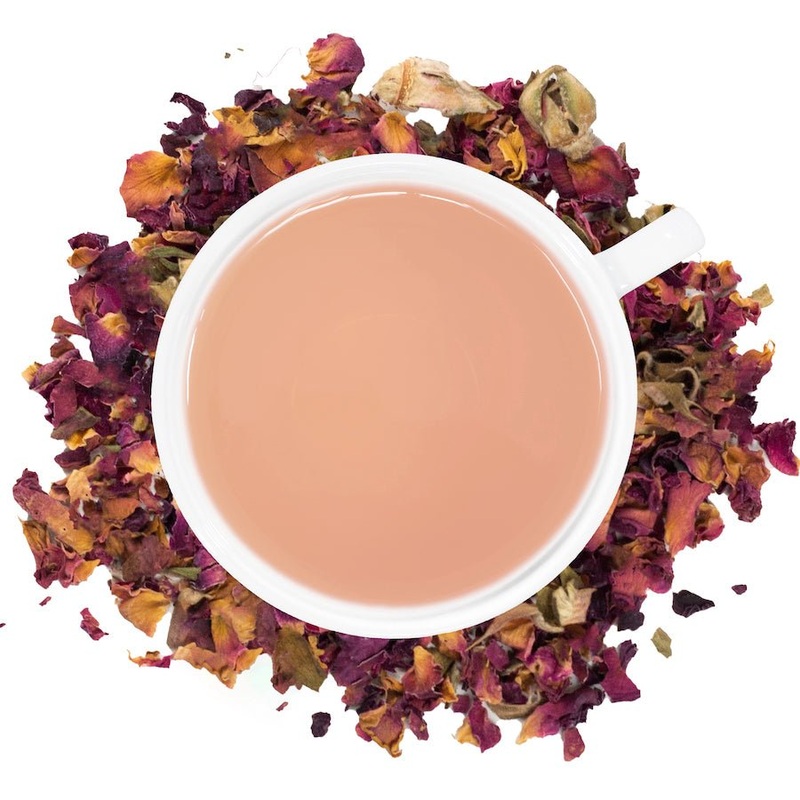 Organic Rose Petals|1 oz Bag (approx. 15 servings)|4 oz Bulk Bag (approx. 60 servings)|Sample Bag (approx. 3-5 servings)