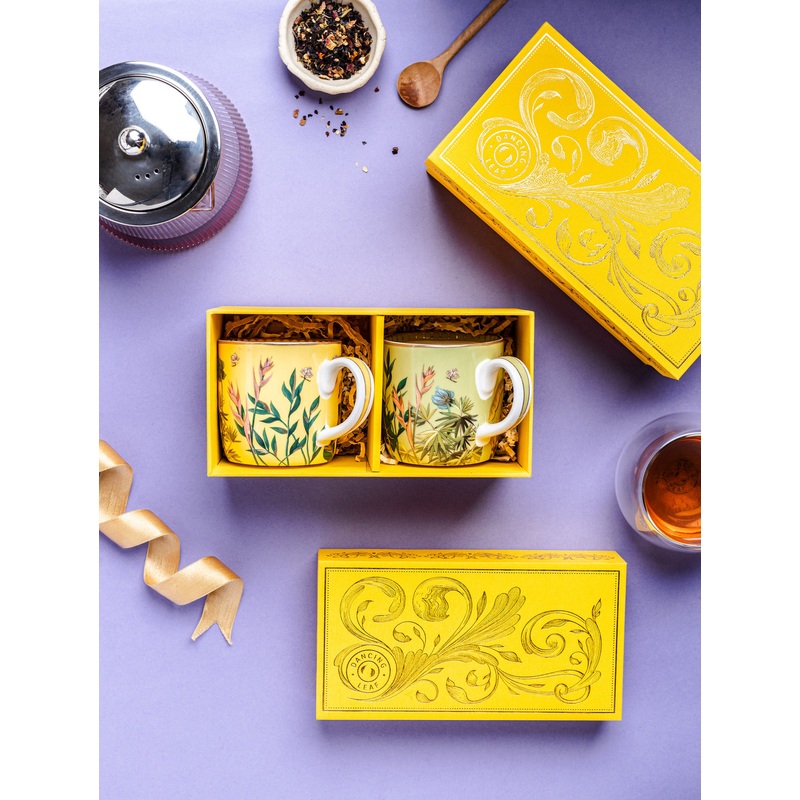 Baroque Gift Box (2 Nilaya Barrel Mugs)