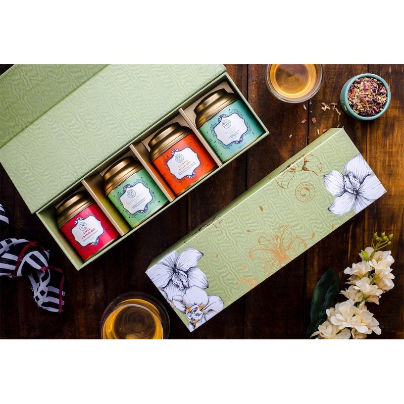 Symphony Gift Box (4 Tea Caddies)