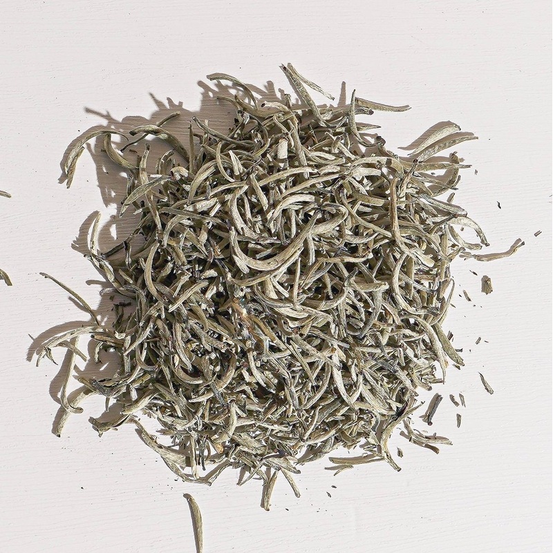 Adams Peak Rare White Tea|1 oz Loose Tea Sample|2 oz tin of loose tea|4 oz bag of loose tea|8 oz bag of loose tea|16 oz bag of loose tea|2.2 lb (1 kg) bag of loose tea