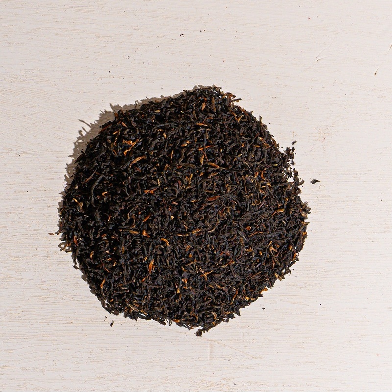 Assam Gingia – TGFOP Tea|1 oz Loose Tea Sample|4 oz bag of loose tea|4 oz tin of loose tea|8 oz bag of loose tea|16 oz bag of loose tea|4.4 lb (2 kg) bag of loose tea