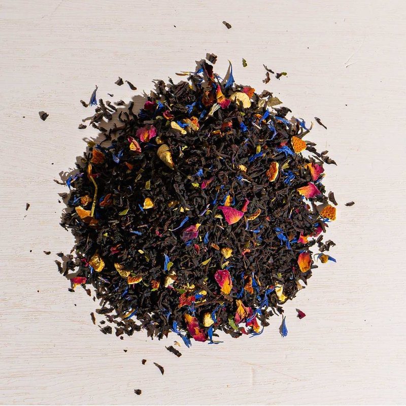 Baroness Grey Tea|1 oz loose tea sample|4 oz bag of loose tea|4 oz tin of loose tea|8 oz bag of loose tea|16 oz bag of loose tea|4.4 lb (2 kg) bag of loose tea