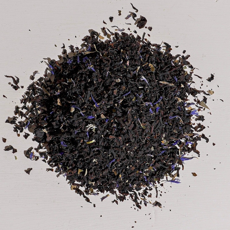 Blueberry Tea|1 oz Loose Tea Sample|2oz Loose Tea|4 oz bag of loose tea|4 oz tin of loose tea|8 oz bag of loose tea|16 oz bag of loose tea|4.4 lb (2 kg) bag of loose tea|25 tea bag softwood chest|6 pack of 25 tea bags softwood chests|20 Tea Bags|50 tea ba