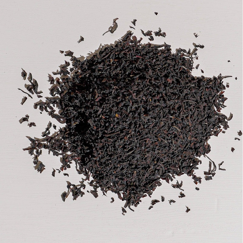 English Breakfast Organic Tea|1 oz Loose Tea Sample|4 oz bag of loose tea|4 oz tin of loose tea|8 oz bag of loose tea|16 oz bag of loose tea|20 Tea Bags|50 tea bags|50 Tea bag tin|500 bulk tea bags|4.4 lb (2 kg) bag of loose tea|Organic English Breakfast