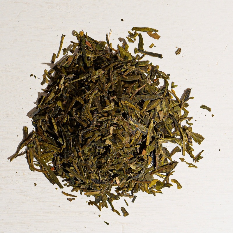 Imperial Dragonwell Tea|1 oz loose tea sample|4 oz bag of loose tea|4 oz tin of loose tea|8 oz bag of loose tea|16 oz bag of loose tea|4.4 lb (2 kg) bag of loose tea