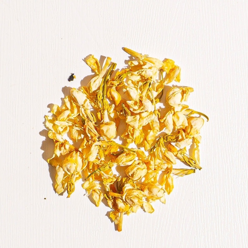 Jasmine Flowers and Petals|16 oz Bag of loose tea|4 oz Bag of loose tea|1 oz Bag of loose tea|8 oz Bag of loose tea