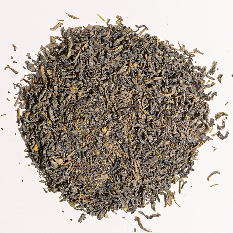 Lucky Dragon Hy-Son Tea|1 oz loose tea sample|4 oz bag of loose tea|4 oz tin of loose tea|8 oz bag of loose tea|16 oz bag of loose tea|4.4 lb (2 kg) bag of loose tea