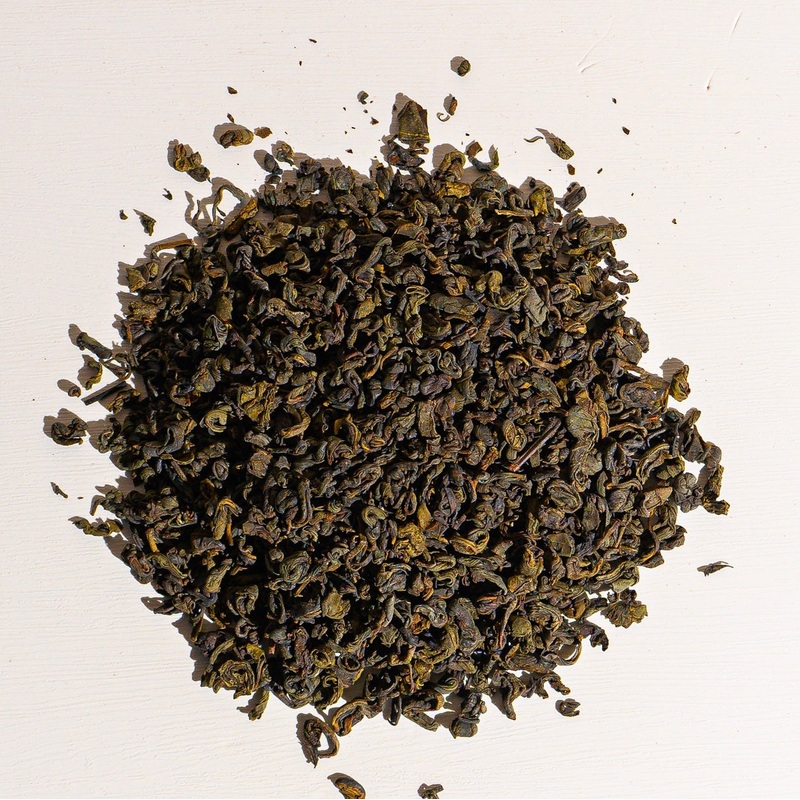 Mint Green Tea|1 oz Loose Tea Sample|4 oz bag of loose tea|4 oz tin of loose tea|8 oz bag of loose tea|16 oz bag of loose tea|4.4 lb (2 kg) bag of loose tea