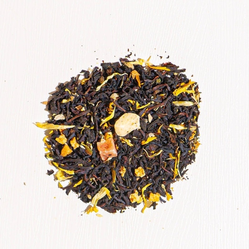 Peach Apricot Tea|1 oz Loose Tea Sample|2oz Bag Loose Tea|4 oz bag of loose tea|4 oz tin of loose tea|8 oz bag of loose tea|16 oz bag of loose tea|4.4 lb (2 kg) bag of loose tea|20 Tea Bags|50 tea bags|500 bulk tea bags|50 tea bag tin|12 tea bag softwood