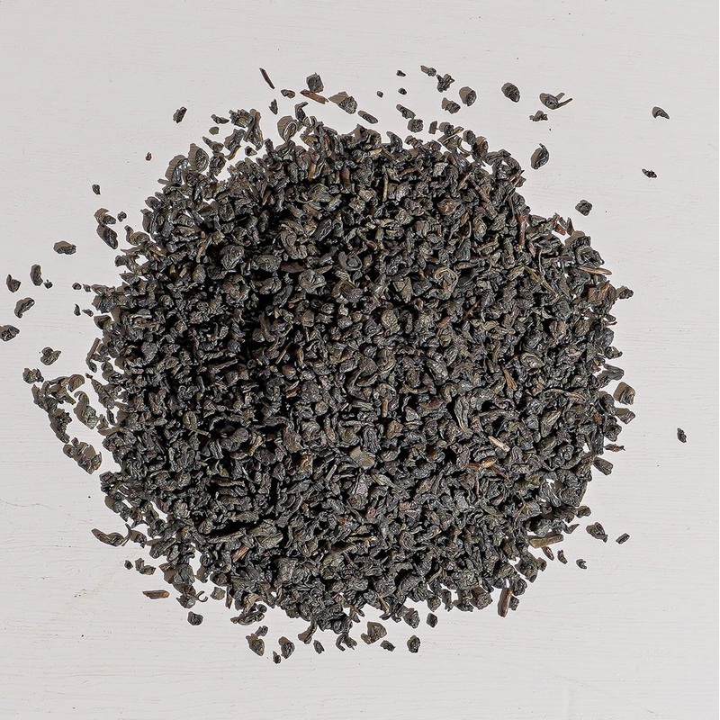 Superior Gunpowder Tea|1oz Loose Tea Sample|4 oz bag of loose tea|4 oz tin of loose tea|8 oz bag of loose tea|16 oz Bag of Loose Tea|4.4 lb (2 kg) bag of loose tea