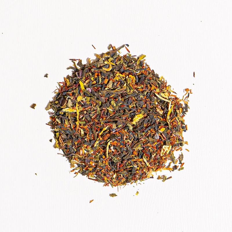 Mother’s Love Blend|1 oz loose tea sample|4 oz bag of loose tea|4 oz tin of loose tea|8 oz bag of loose tea|16 oz bag of loose tea