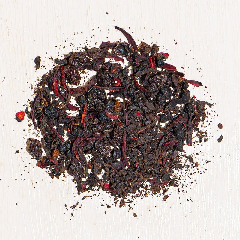 Elderberry Iced Tea Blend|1oz Loose Tea|4oz Loose Tea|4oz Tin Loose Tea|8oz Loose Tea|16oz Loose Tea|6oz Tin of Loose Tea