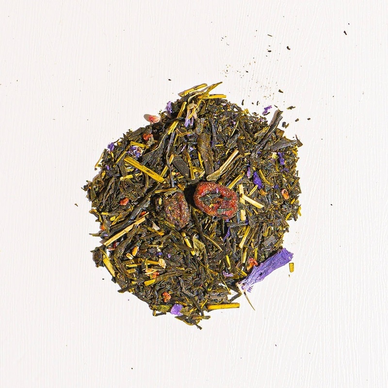 Grape Sencha|1 oz Loose Tea Sample|4 oz Bag of Loose Tea|4 oz Tin of Loose Tea|8 oz Bag of Loose Tea|16 oz Bag of Loose Tea