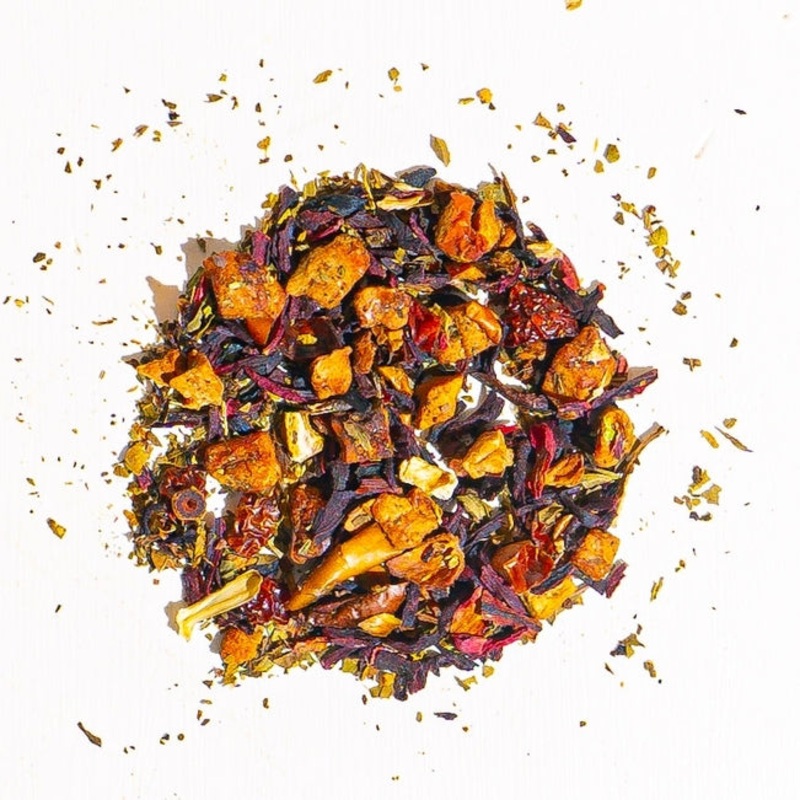 Lime Gelato Herbal|1oz Loose Tea|4oz Loose Tea|4oz Tin Loose Tea|8oz Loose Tea|16oz Loose Tea