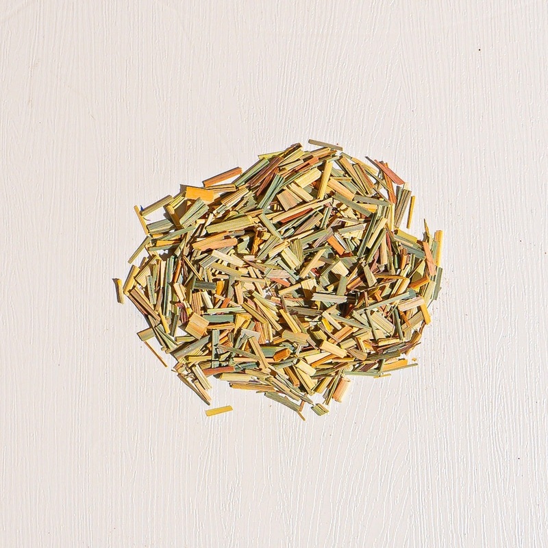 Organic Lemongrass|1 oz loose tea sample|2 oz tin loose tea|4 oz bag of loose tea|8 oz bag of loose tea|16 oz Bag of Loose Tea|2.2 lb (1 kg) bag of loose tea