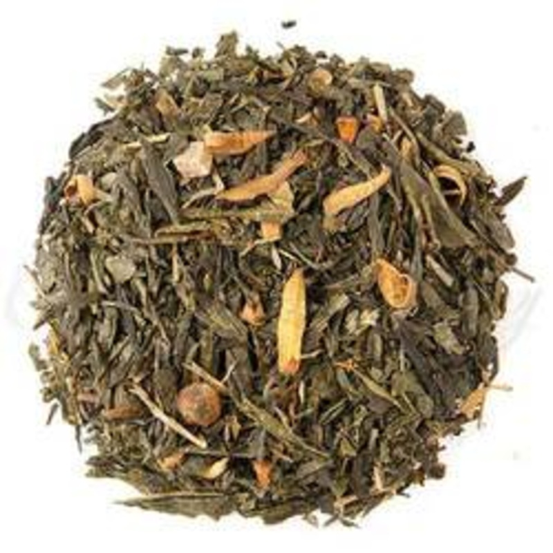 Pecan Pastry Green Tea|1 oz Bag of Loose Tea|4 oz Bag of Loose Tea|4 oz Tin of Loose Tea|8 oz Bag of Loose Tea|16 oz Bag of Loose Tea|4.4 Pound Bag of Loose Tea