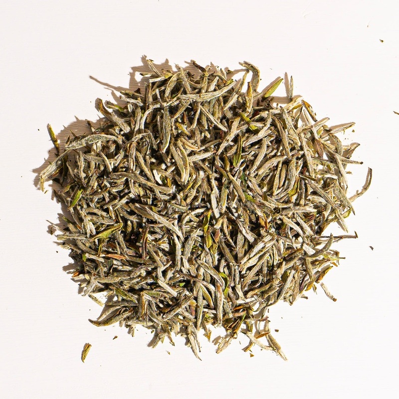 Peony White Needle|1oz Bag of Loose Tea|2oz Bag of Loose Tea|2oz Tin of Loose Tea|4oz Bag of Loose Tea|8oz Bag of Loose Tea|16oz Bag of Loose Tea