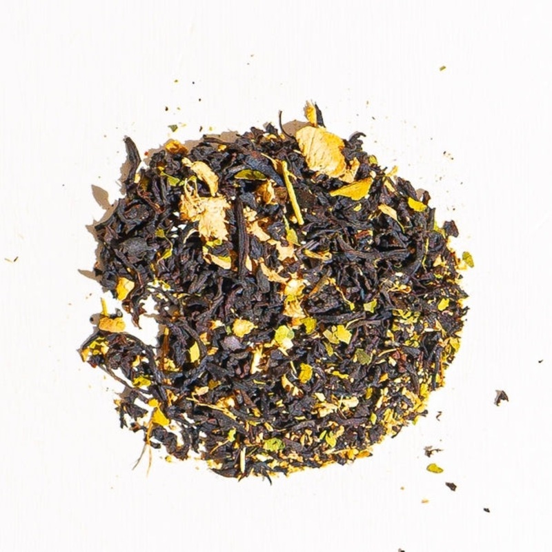 Sasi Hot Ginger Black Tea|1 oz Bag Loose Tea|4 oz Bag Loose Tea|4oz Tin Loose Tea|8oz Bag Loose Tea|16oz Bag Loose Tea|2kg Brick Loose Tea