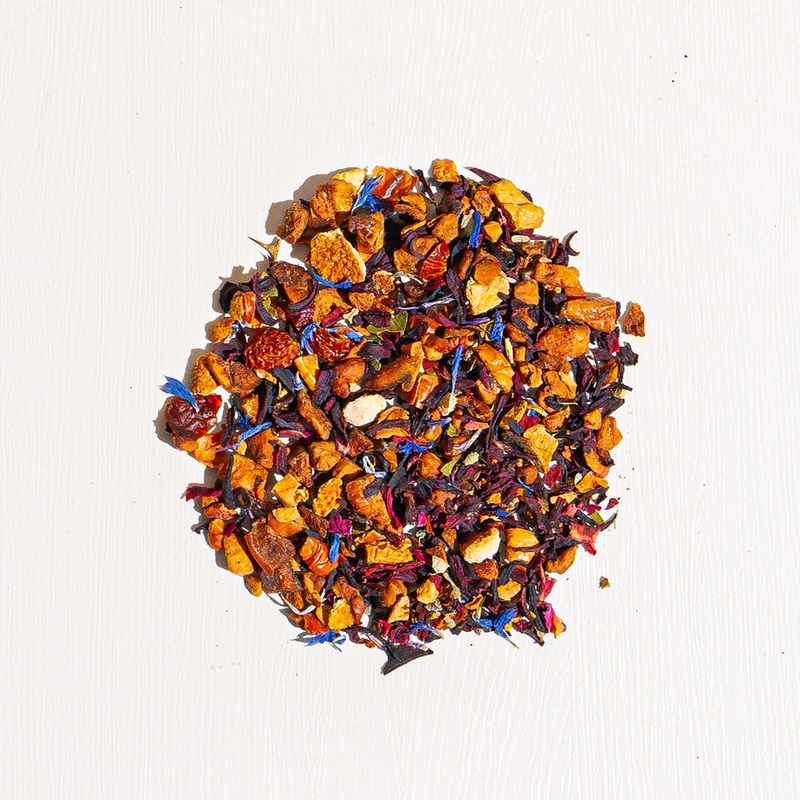 Bumblefruit|1oz loose tea sample|4oz bag of loose tea|8oz bag of loose tea|16oz bag of loose tea