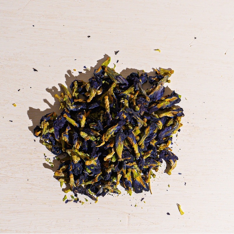 Butterfly Blue Pea Flower|1 oz Bag of Loose Flowers|1.5 oz Tin of Loose Flowers|4 oz Bag of Loose Flowers|8 oz Bag of Loose Flowers