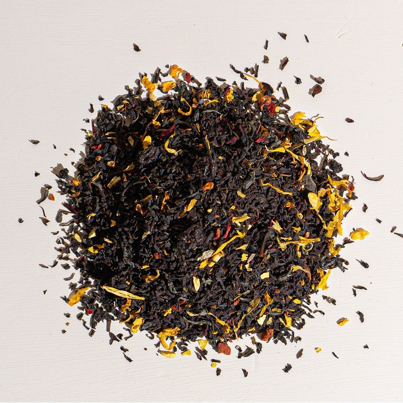 Abundant Berry tea|1 oz loose tea sample|4 oz bag of loose tea|4 oz tin of loose tea|8oz Bag of Loose Tea|16oz Bag of Loose Tea