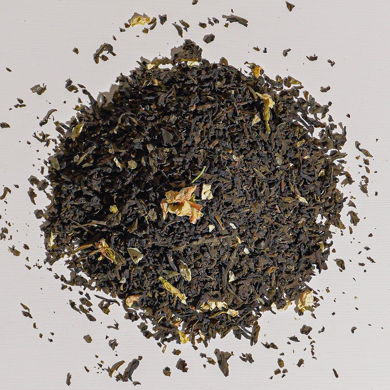 Jasmine Decaf Green Tea|1oz Bag of loose tea|2 oz Bag of loose tea|3 oz Tin of loose tea|4 oz Bag of loose tea|8oz Bag of loose tea|16oz Bag of loose tea|2.2lb Bag of loose tea|4.4lb Bag of loose tea